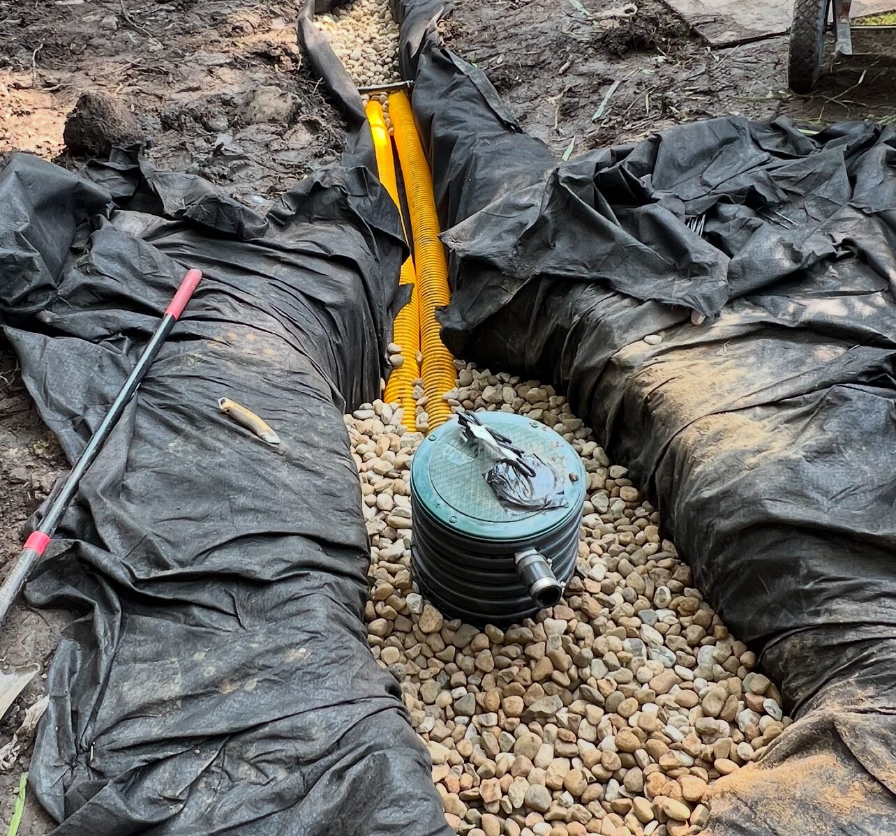 french drain services in roseville mi 082