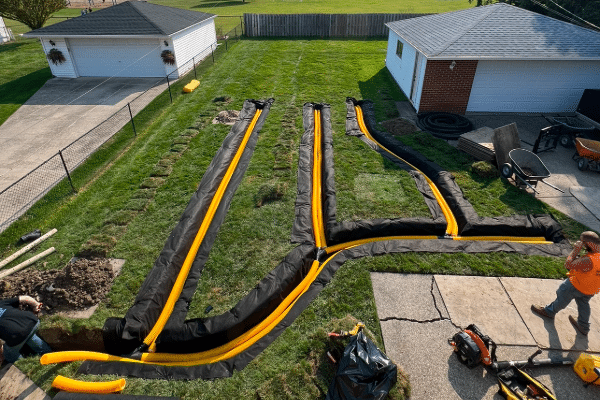 french drain services in roseville mi 04